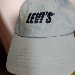 Levi's  Hat Men Baseball Cap One Size Levis Strapback Blue On Blue